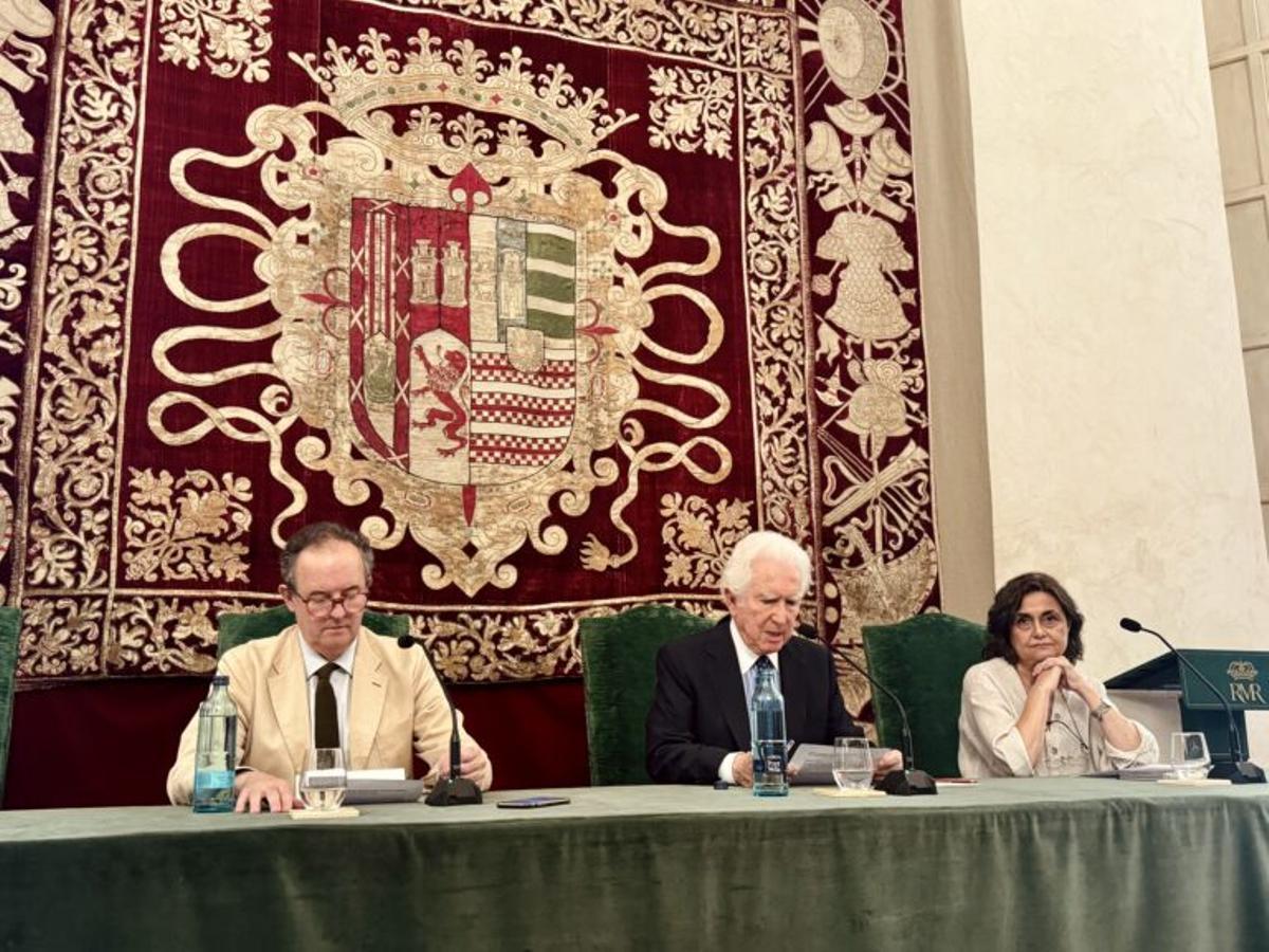 D. Ignacio Herrera, director general; D. Rafael Atienza, Teniente de Hermano Mayor de la Real Maestranza de Caballería de Ronda e Isabel Serrano, estudio de arquitectura CDC