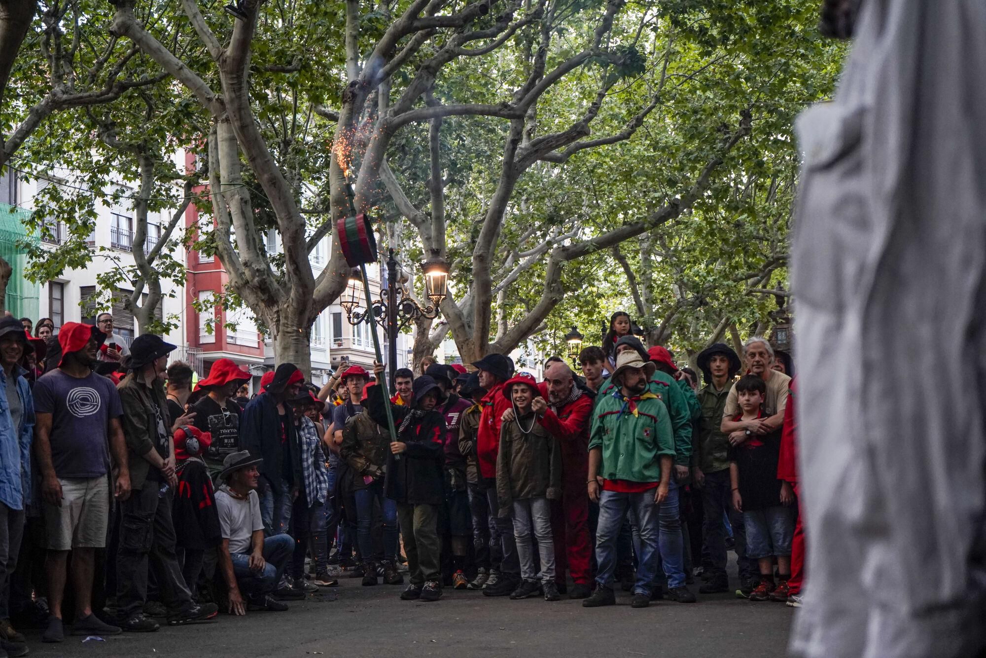 Passacarrers de Patum de dissabte