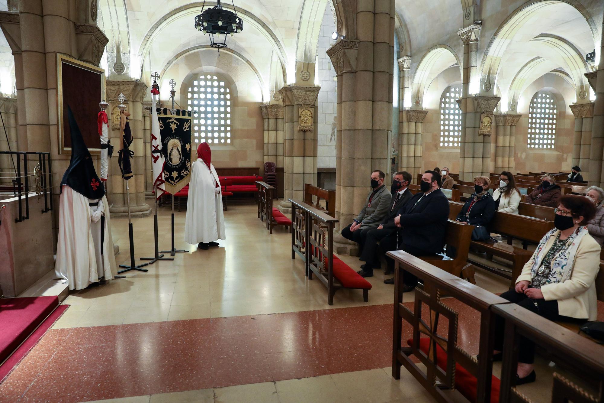 Celebración en San Pedro del rosario y acompañamiento a la Virgen de la Soledad