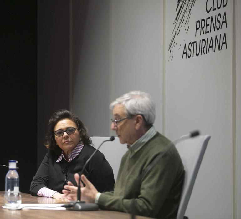 Conferencia de la epidemióloga Adonina Tardón en el Club Prensa Asturiana de La Nueva España