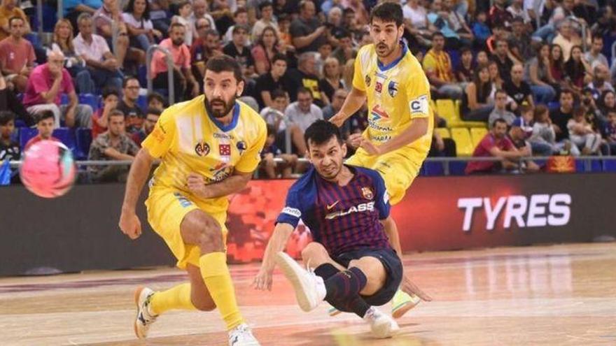 El Peñíscola sorprende al Barcelona en el Palau Blaugrana (1-2)