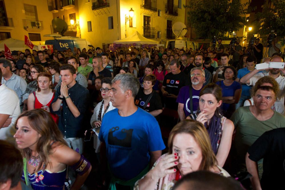 Noche electoral en A la Valenciana