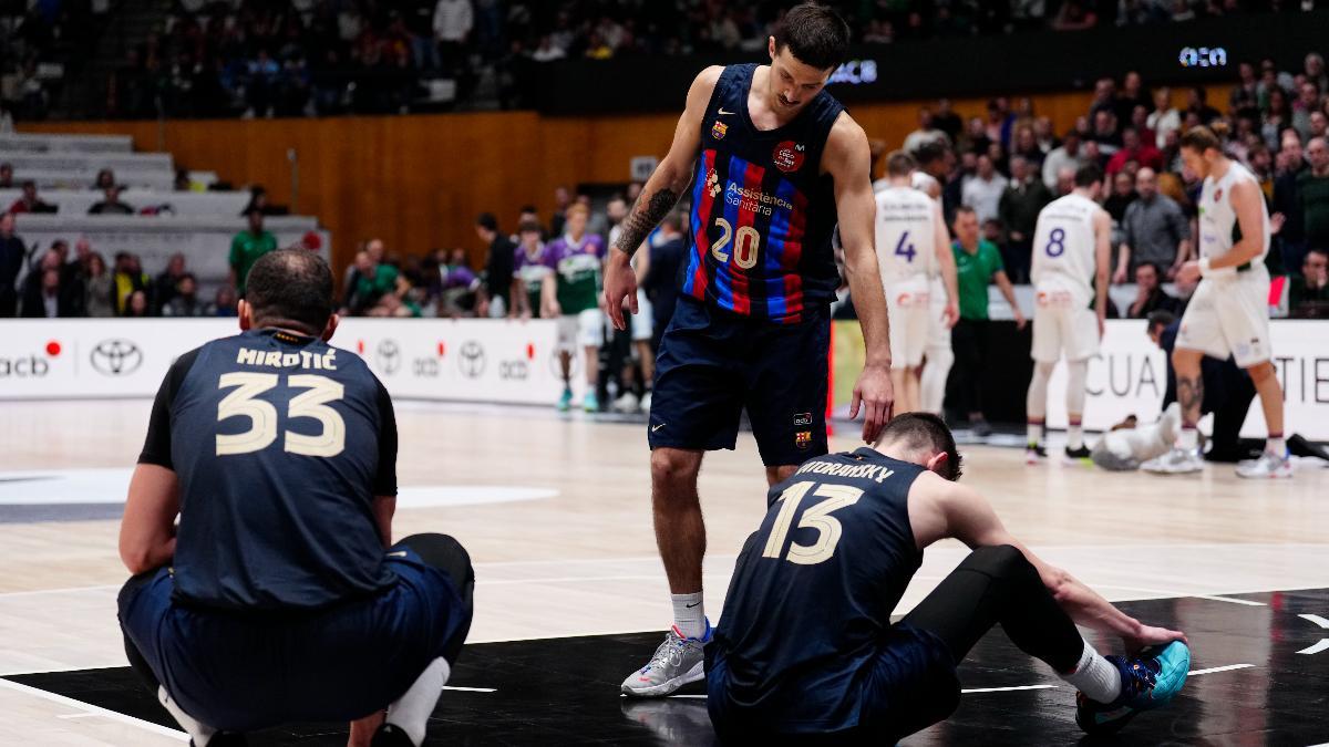 Unicaja asestó una fuerte puñalada al Barça en la Copa