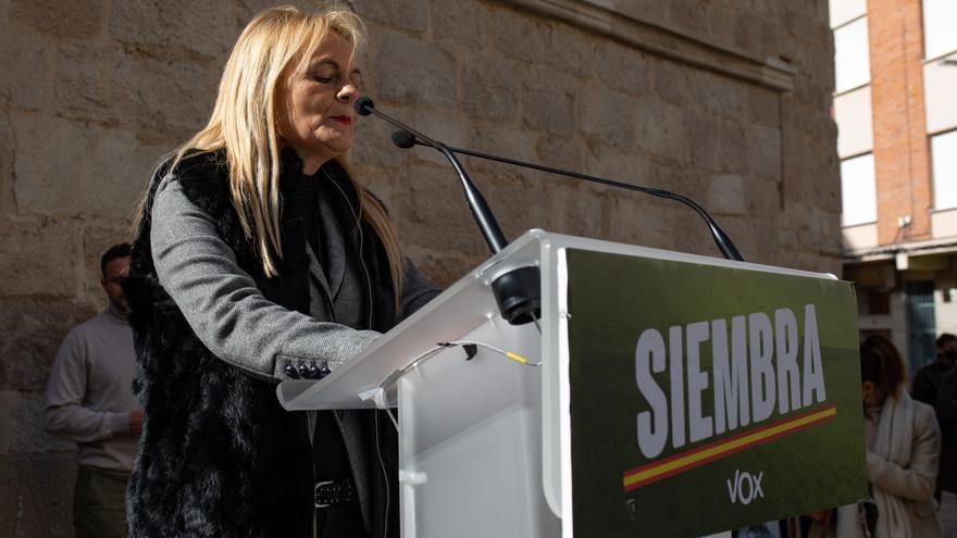 Dimite la presidenta de Vox en Zamora, Marisa Calvo