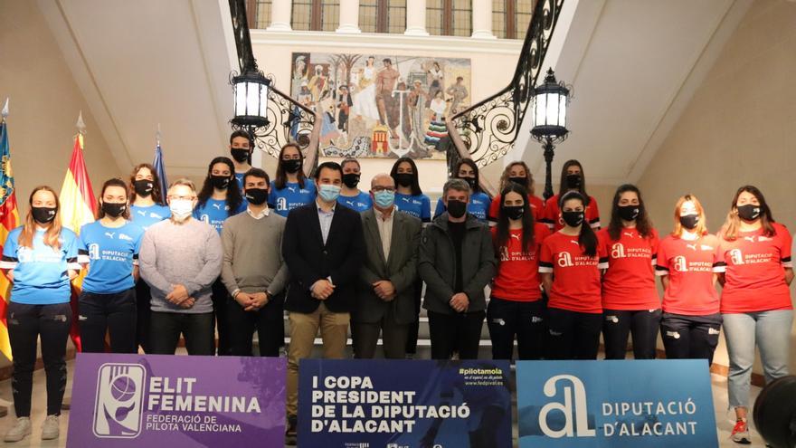 Presentada la I Copa President de la Diputació d&#039;Alacant de raspall d&#039;Elit Femenina