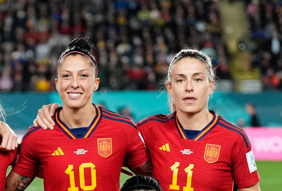 Jenni Hermoso y Alexia Putellas