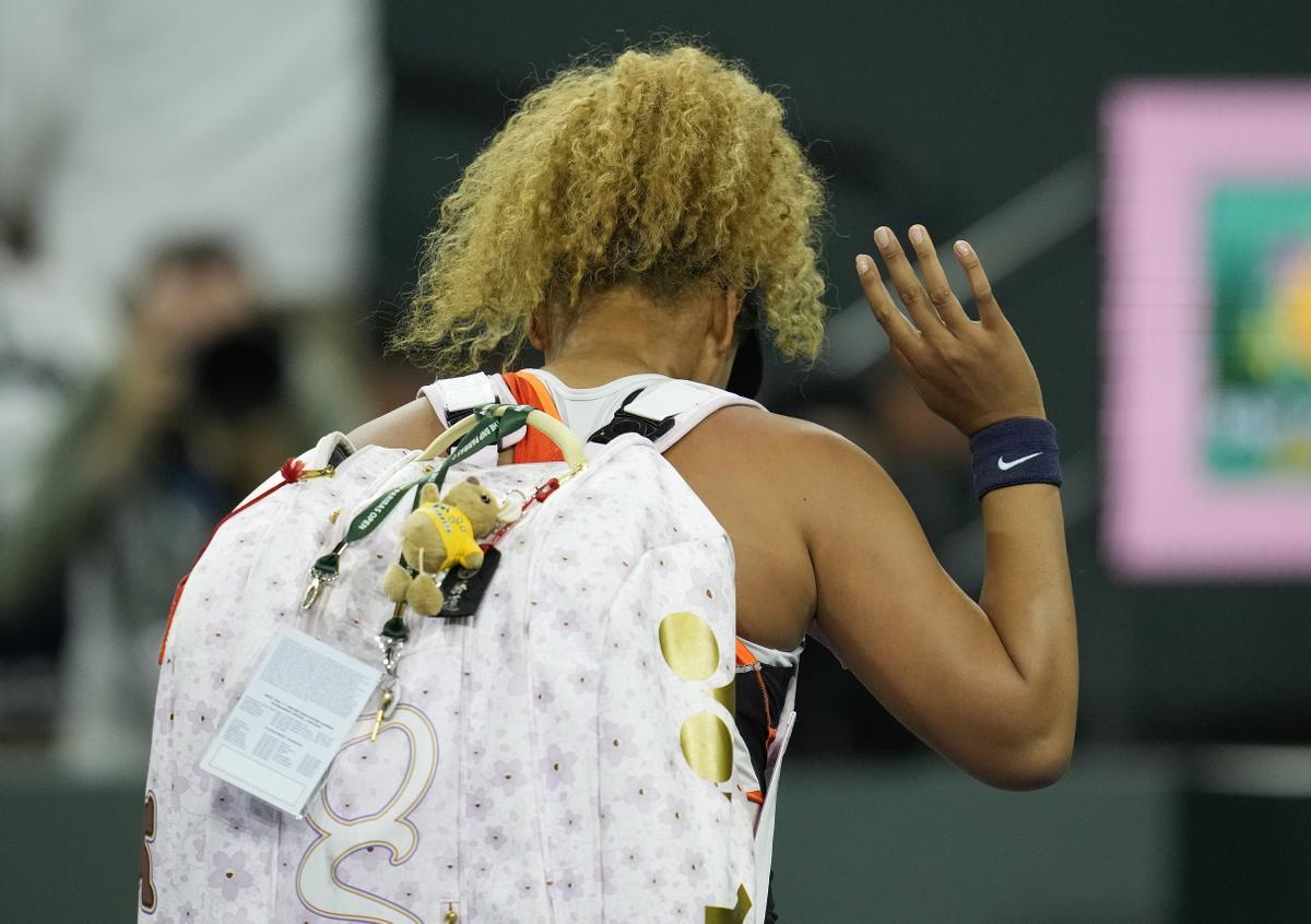Naomi se va de Indian Wells tras perder con la rusa Kudermetova