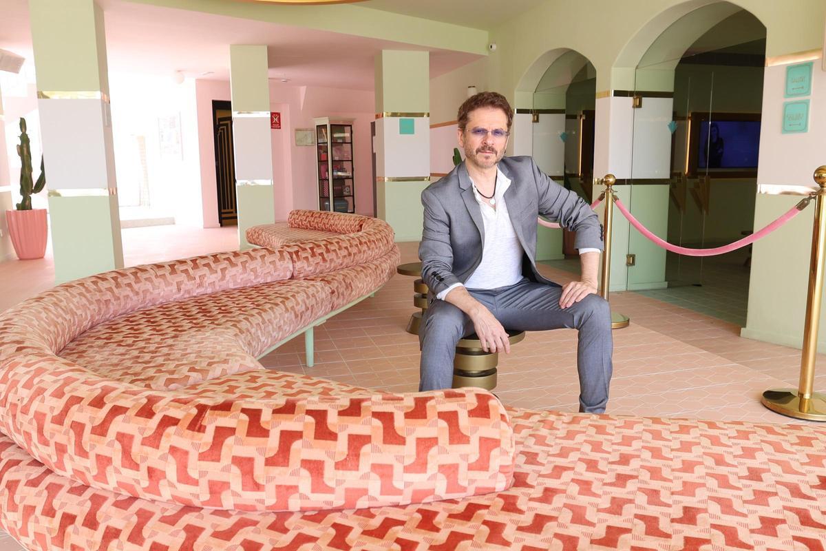 Todas las imagenes de el cineasta Juanma Bajo Ulloa, en Ibiza para presentar su última película, 'El mal'.