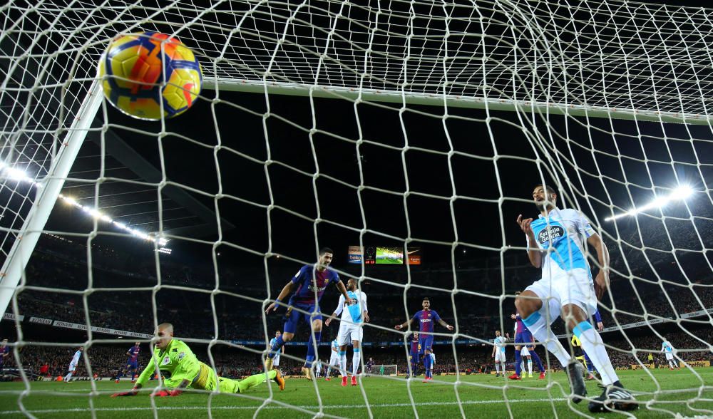 El Dépor sale goleado del Camp Nou