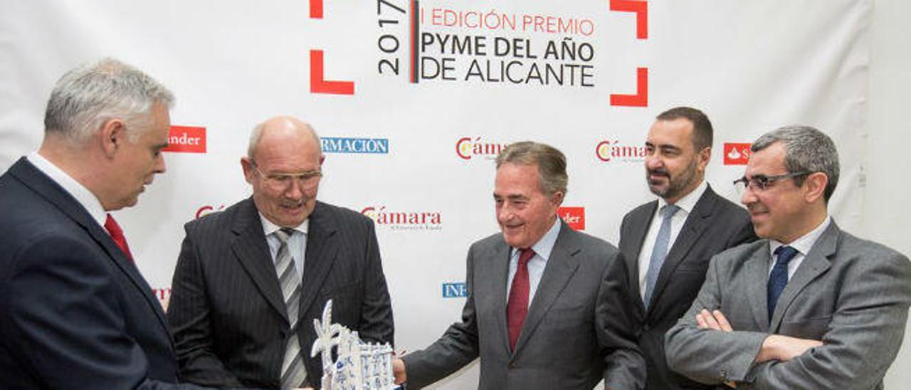 Banco Santander y la Cámara de Alicante convocan el Premio Pyme del Año 2018