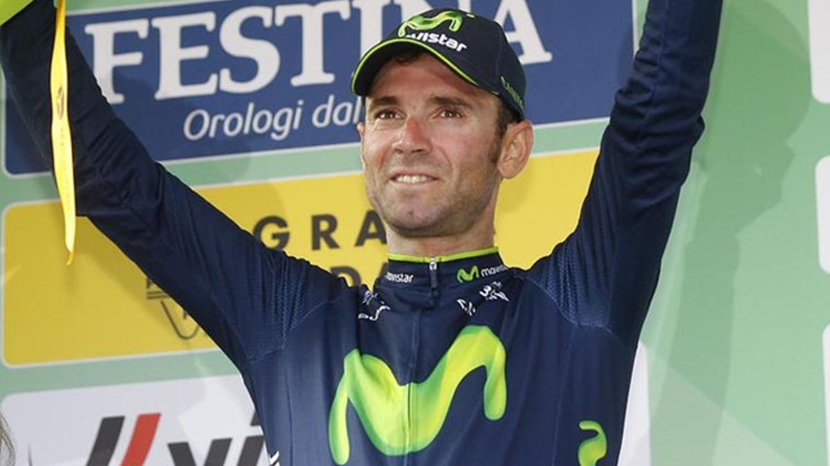 Alejandro Valverde toma el relevo de Joaquim 'Purito' Rodríguez