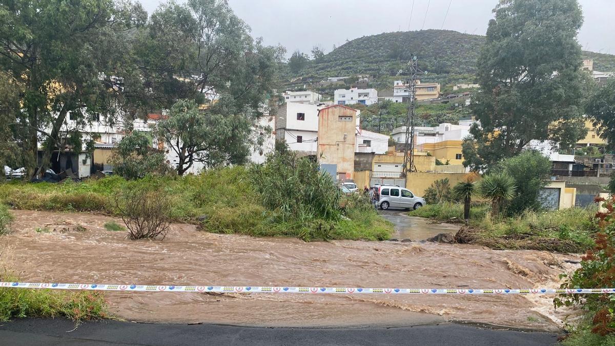 Barranco de Tecén en Telde