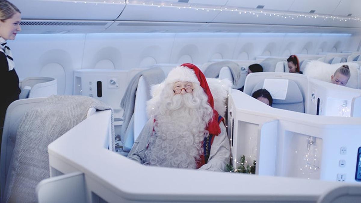 Papá Noel, Finair