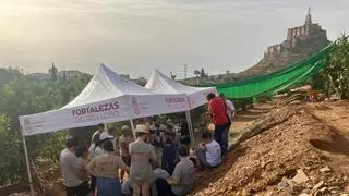 Un enterramiento y el trazado de un tercer recinto del Castillejo de Monteagudo salen a la luz en las últimas excavaciones