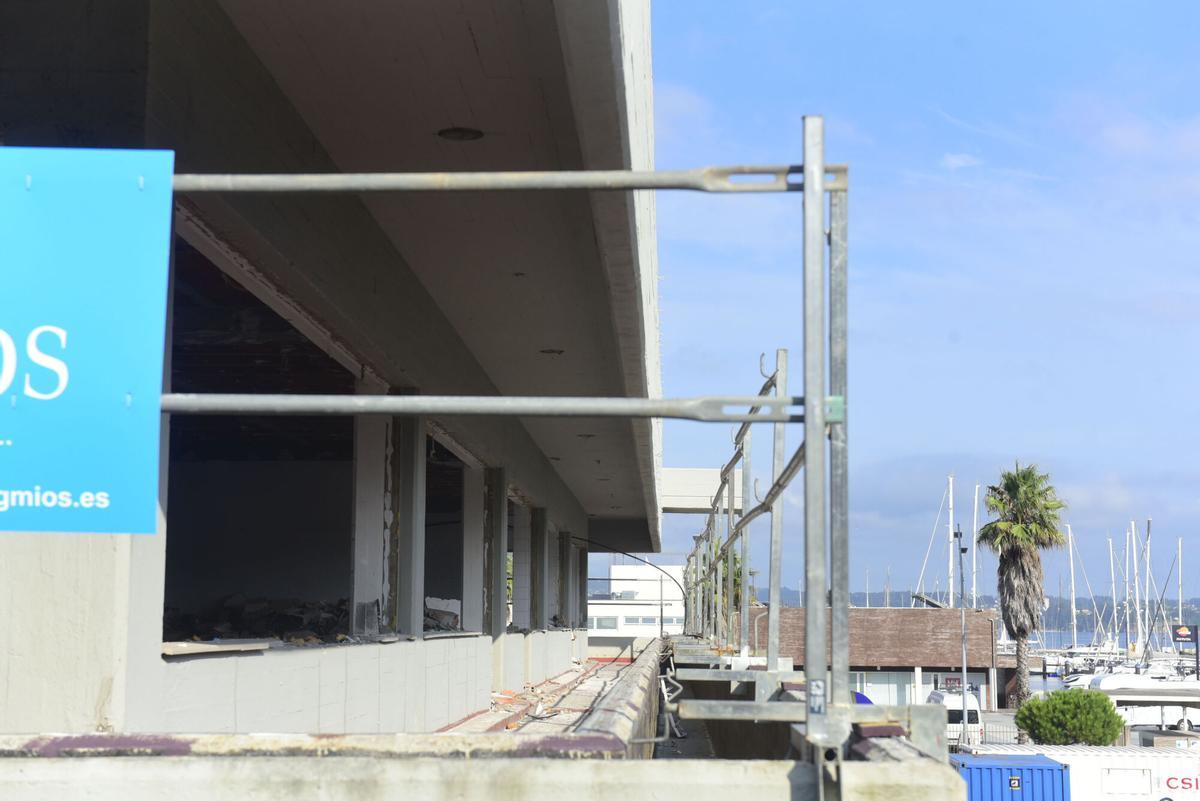Arrancan las obras de rehabilitación integral en el inmueble del muelle de As Ánimas.