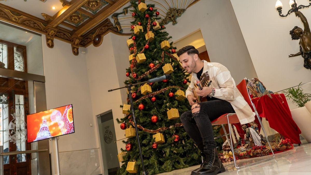 Presentación del programa de Navidad de Cartagena, este viernes.