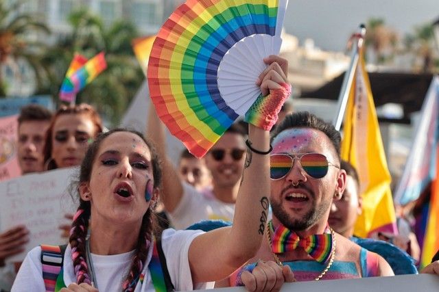 Manifestación insular del Orgullo LGTBI en Puerto de la Cruz