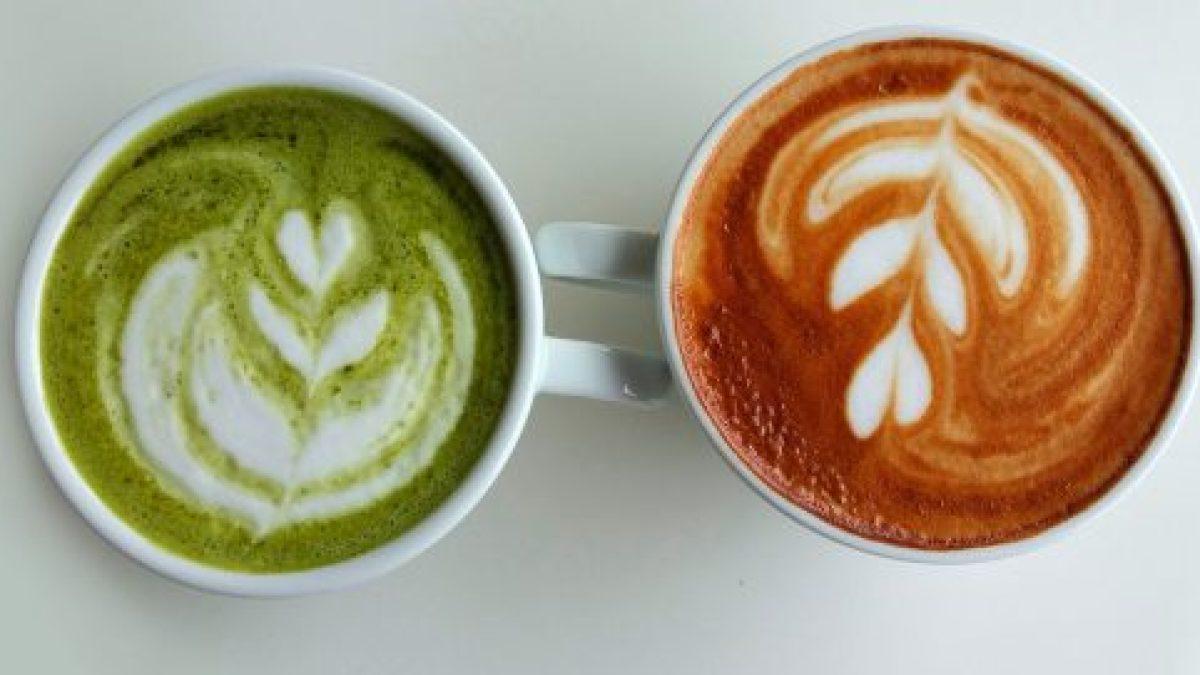 Matcha vs. café