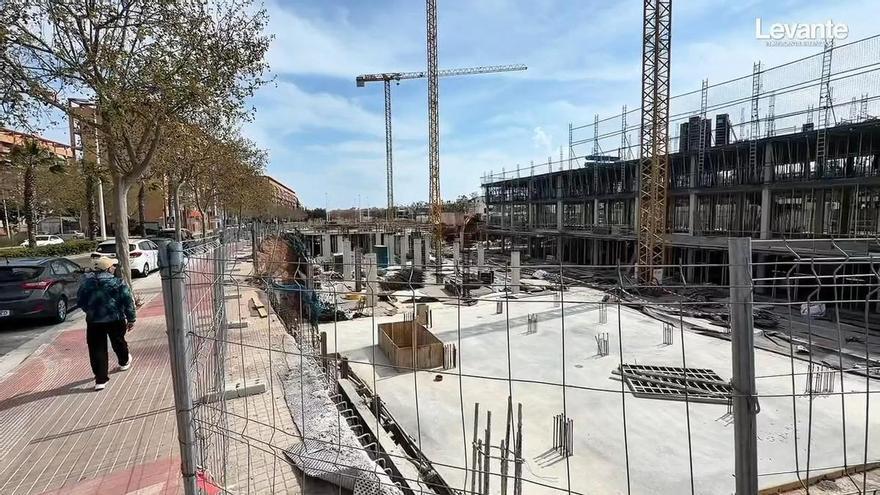 Las nuevas construcciones florecen en Sagunt para paliar la crisis de vivienda