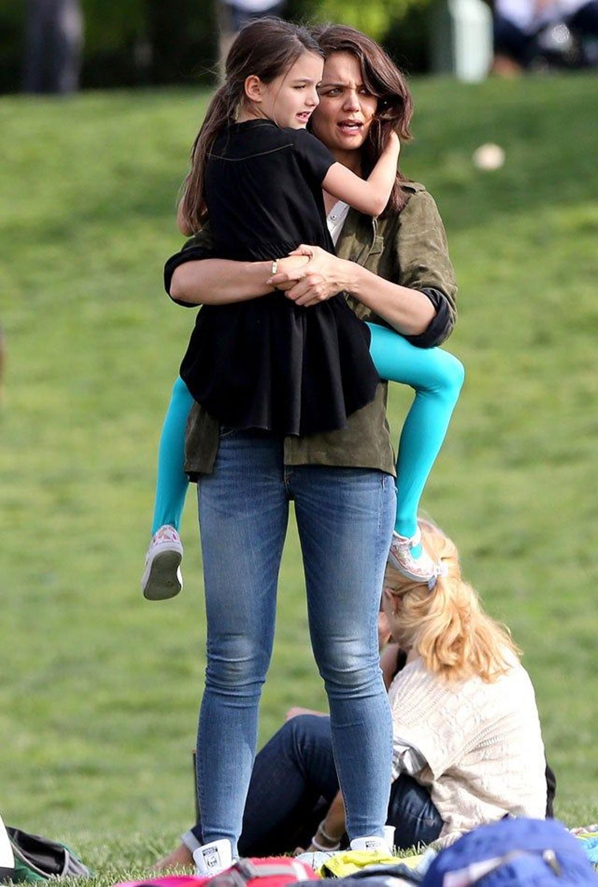 Suri y Katie Holmes