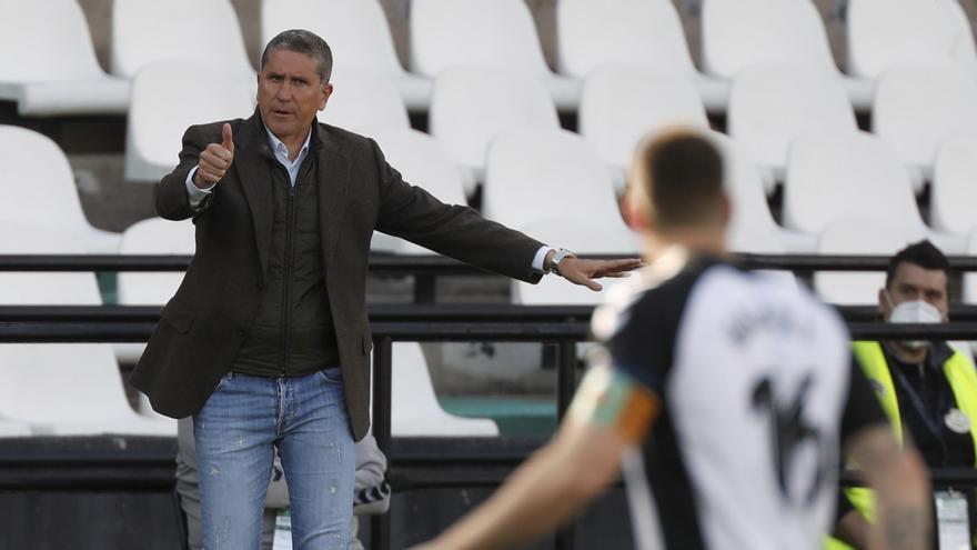 Juan Carlos Garrido, en un partido en Castalia.