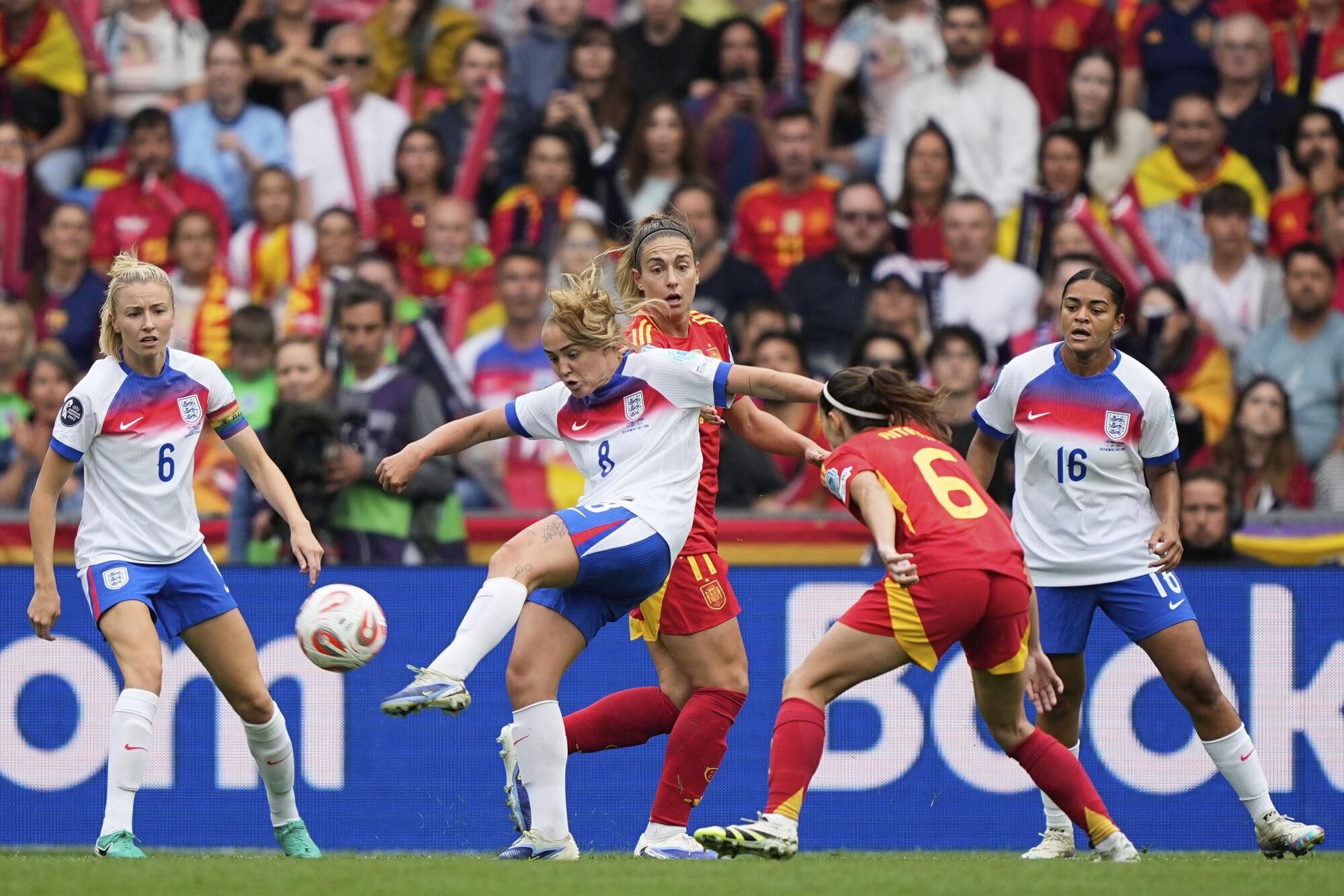 Final de la Eurocopa: España - Inglaterra, en imágenes.