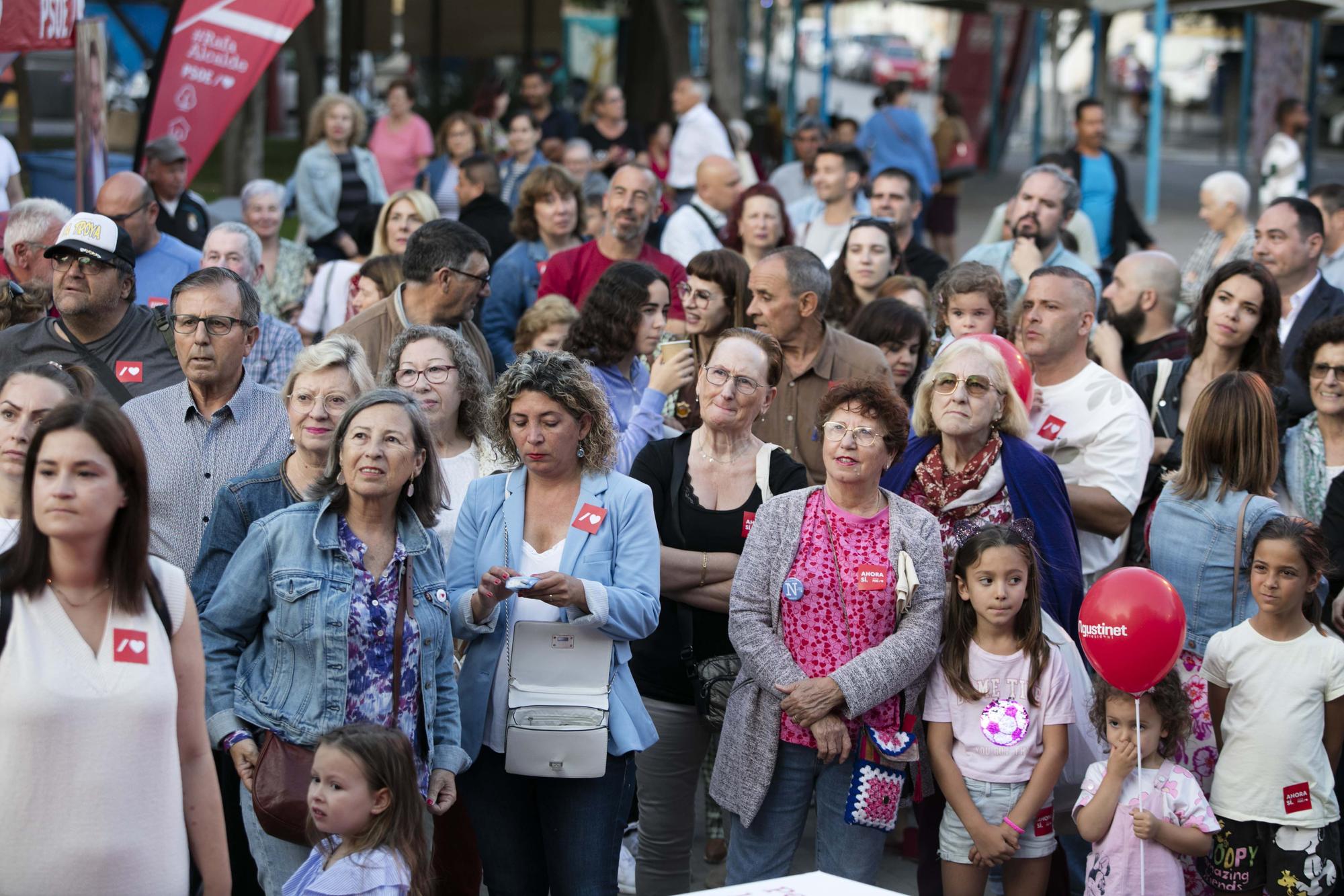 Mira aquí todas las fotos del acto de cierre de campaña del PSOE de Ibiza