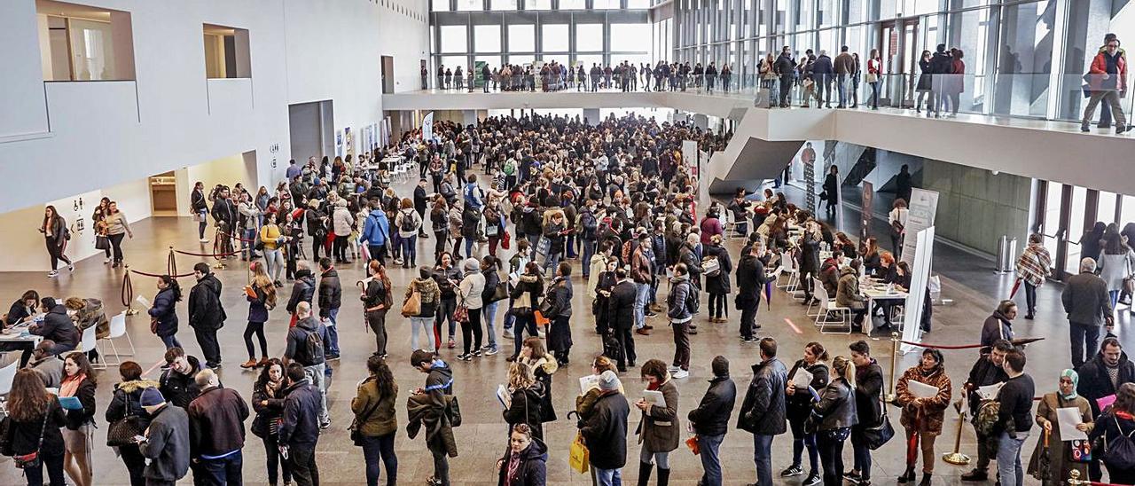 El jueves el Palau de Congressos vuelve a albergar un evento presencial, como en la foto de archivo.