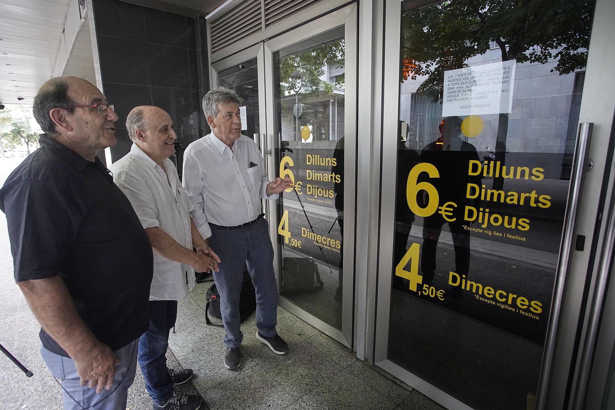 Els cinemes Albèniz de Girona tanquen sense previ avís