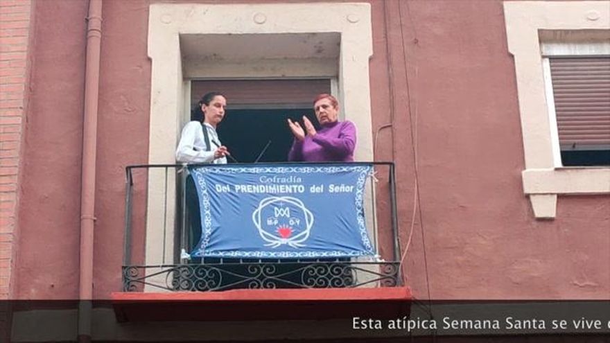 Semana Santa desde los balcones