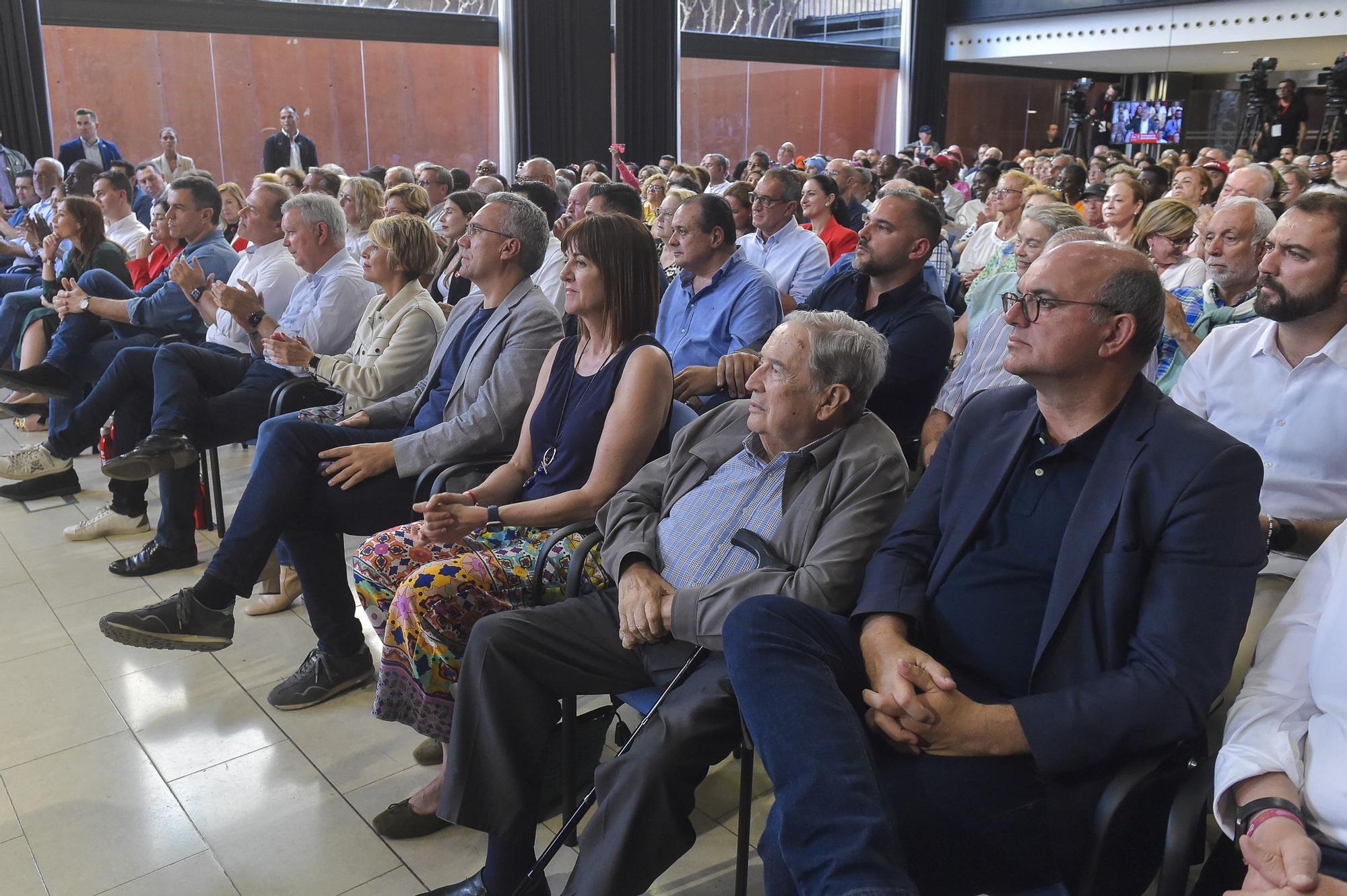 Mitin de Pedro Sánchez en Gran Canaria