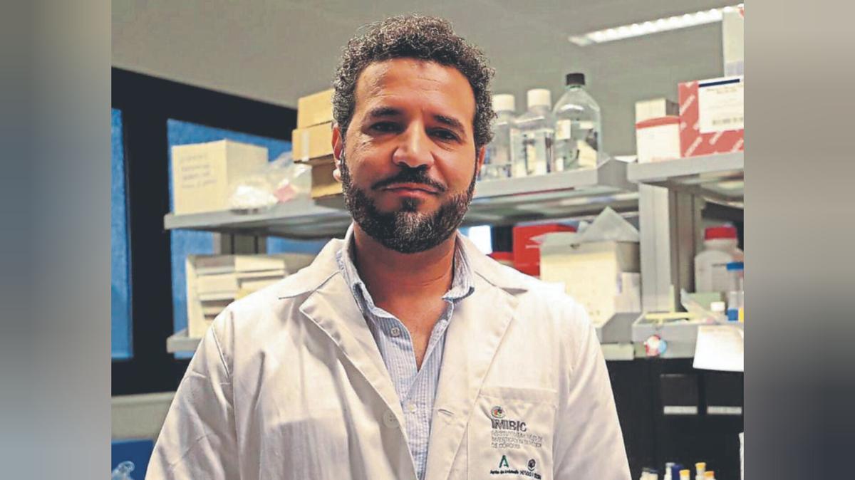 Hatim Boughanem, investigador en Biología Celular en el Imibic.
