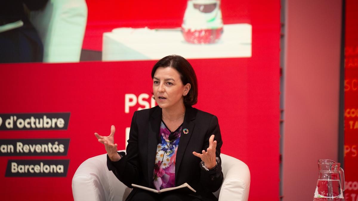 La portavoz del PSOE en el Senado, Eva Granados.