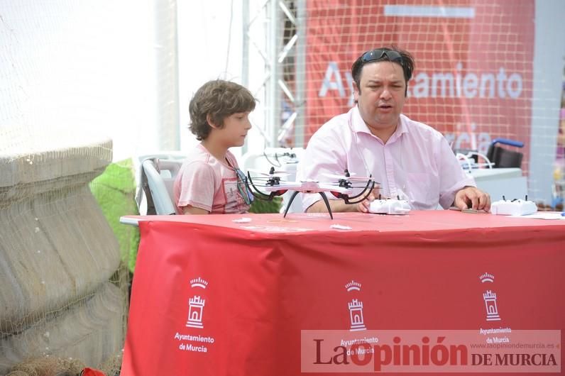 Drones y realidad virtual en la Plaza Circular de Murcia