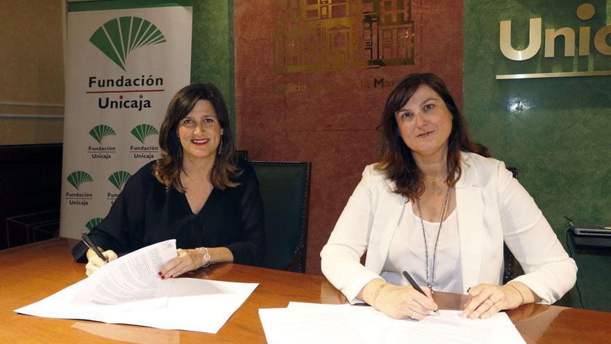 Fundación Unicaja y RGD Factoría renuevan el convenio.