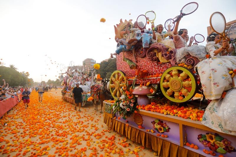 La Batalla de Flores de València 2022