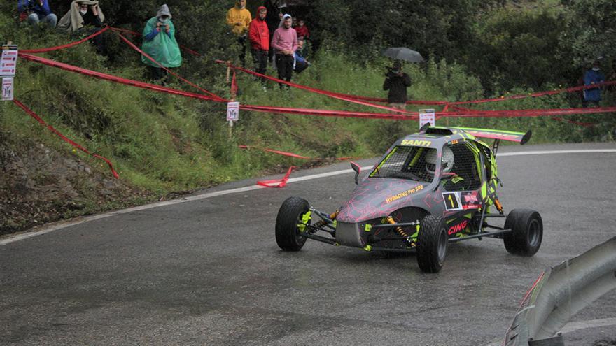 Carmona, ganador en monoplazas en la Cronometrada de Villaviciosa.