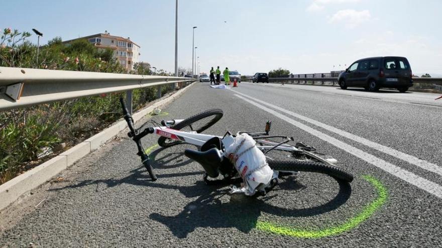 La bicicleta del fallecido