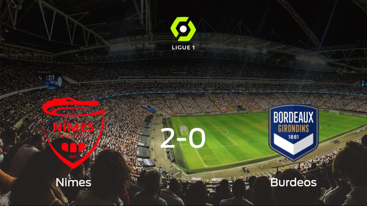 Triunfo del Olimpique de Nimes ante el FC Girondins Burdeos (2-0)