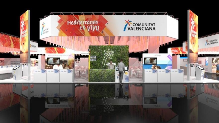 Inauguración de Fitur: stand de València