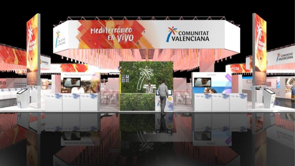 Inauguración de Fitur: stand de València