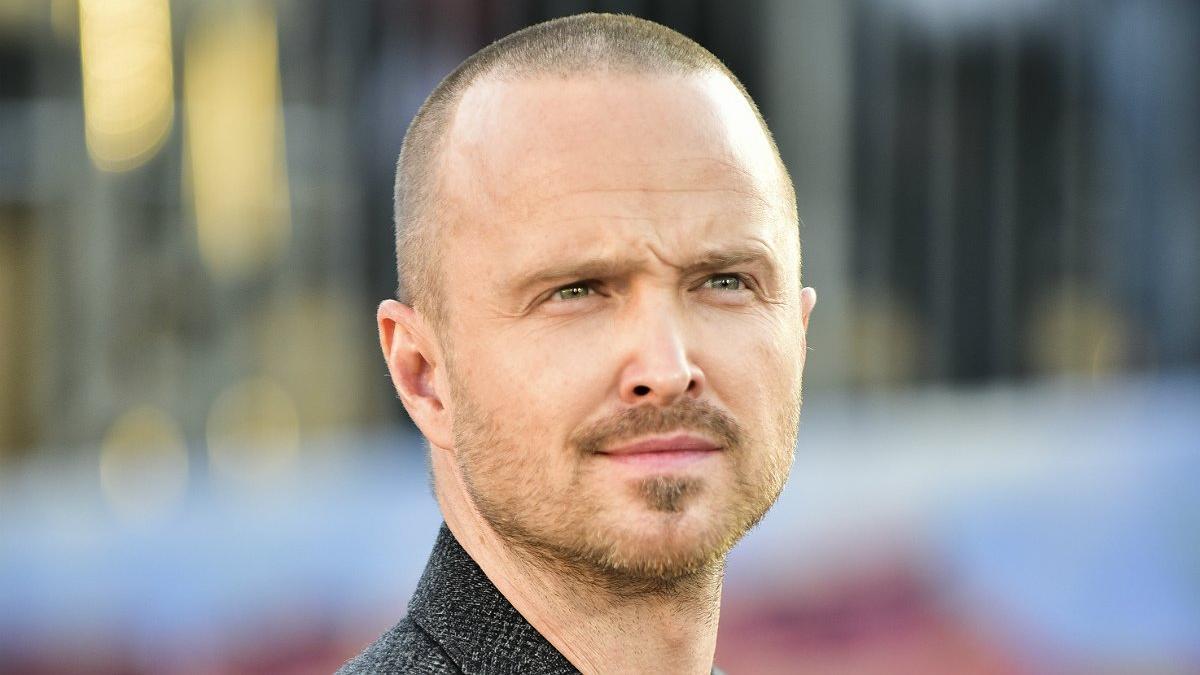 Aaron Paul, en la 'premiere' de 'El camino: una película de 'Breaking Bad', en Westwood, California.