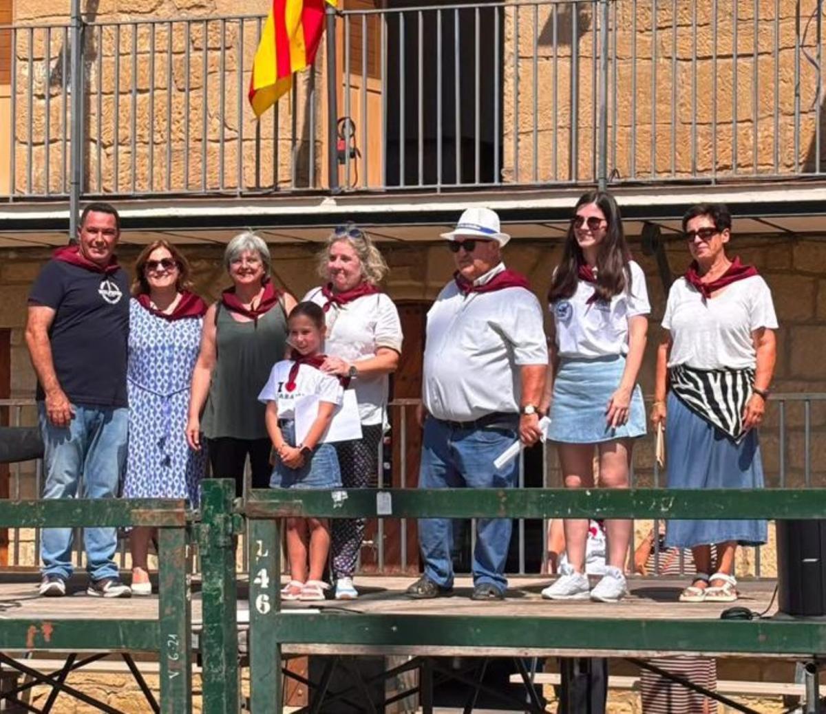 Losactos tradicionales no faltaron en Farasdués.