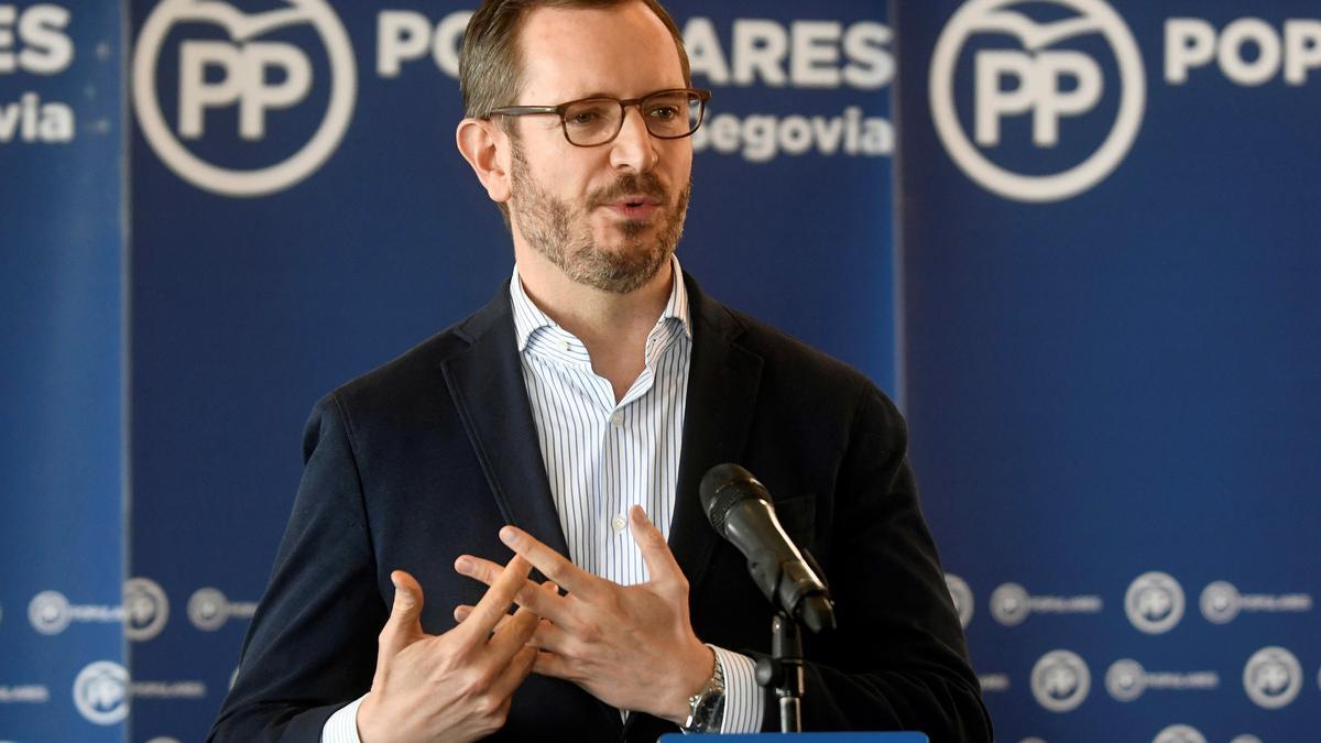 Maroto durante una rueda de prensa.