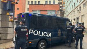 Policía Nacional en Barcelona