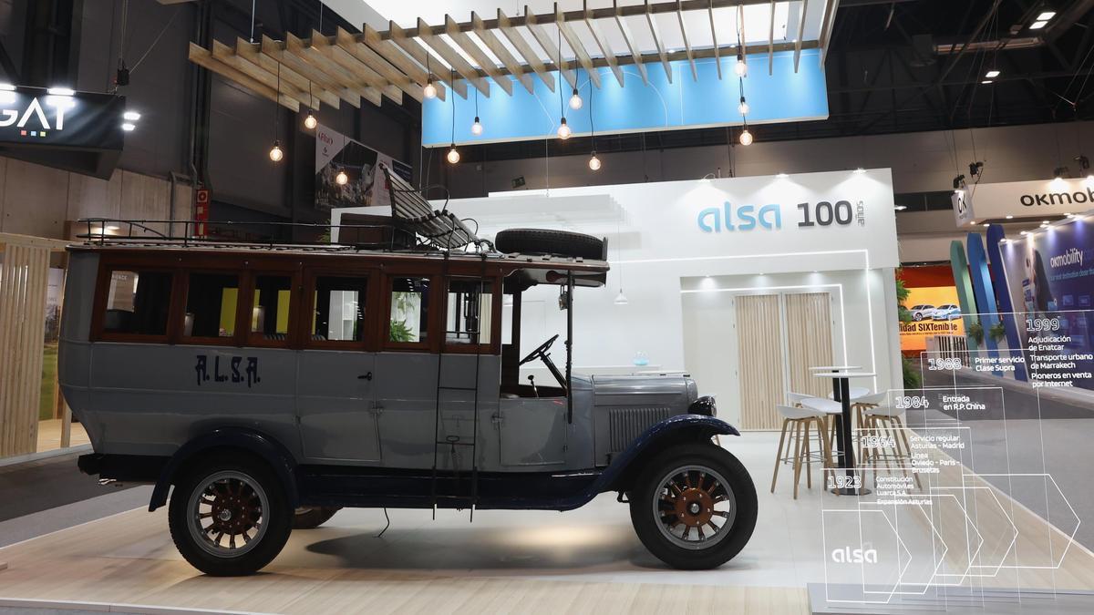 El Chevrolet Capitol de 1927 de Alsa expuesto en Fitur.