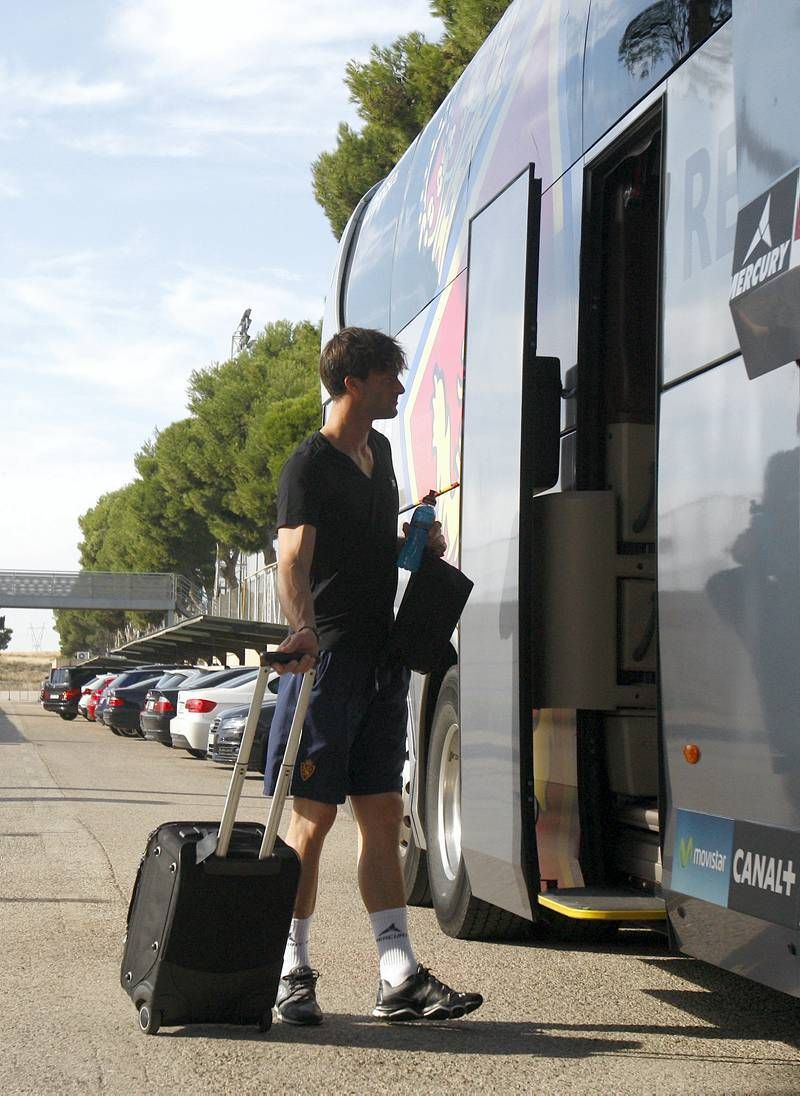 Fotogalería de la salida del equipo en bus a La Coruña