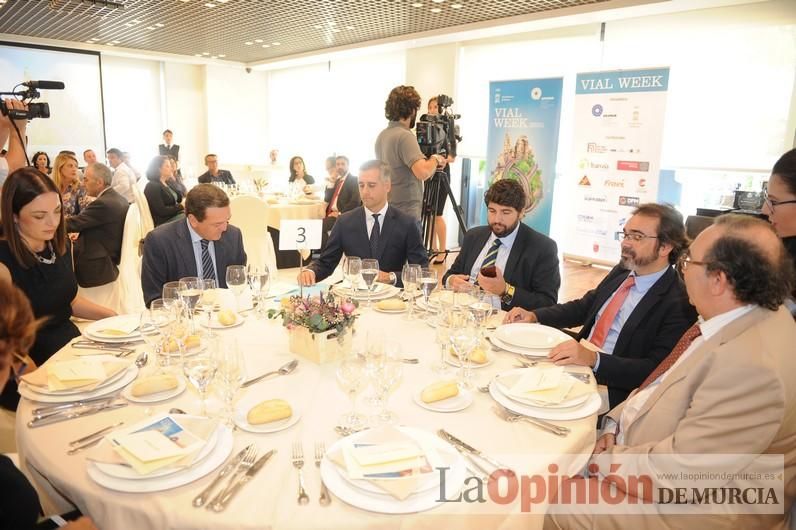 Comida de hermandad organizada por la Asociación Regional de Autoescuelas de Murcia (Aramur)