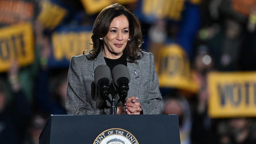 Harris señalará a Trump como un peligro en el lugar donde incitó el asalto al Capitolio
