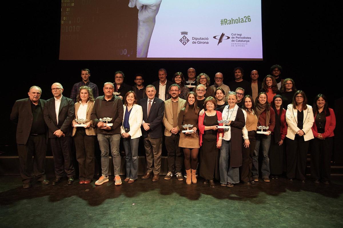 Les fotos dels XVII premis Carles Rahola de Comunicació Local